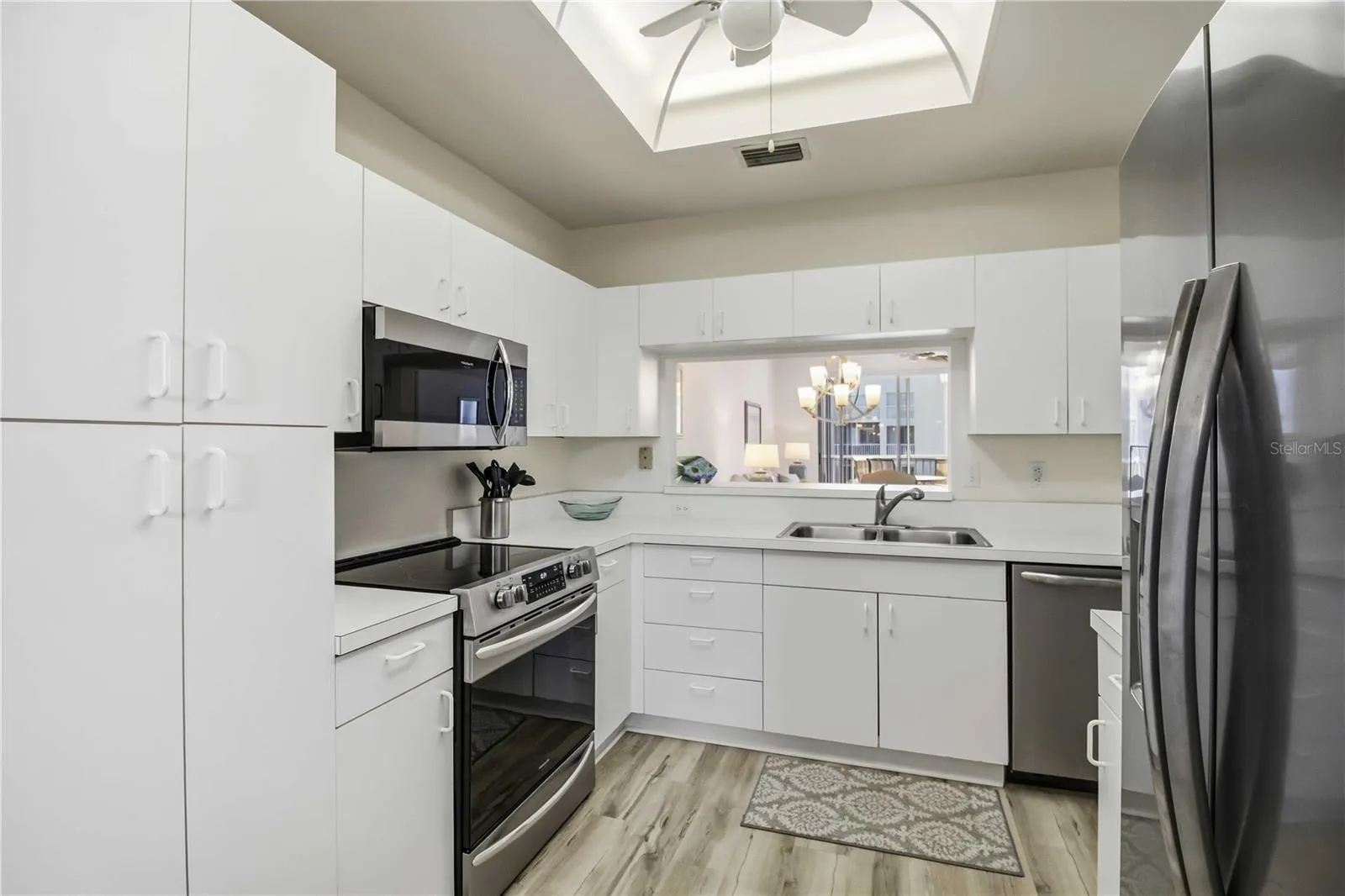 Kitchen with Stainless Steel Appliances