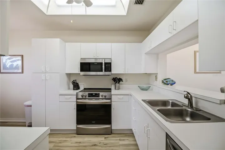 Kitchen with Double Sink
