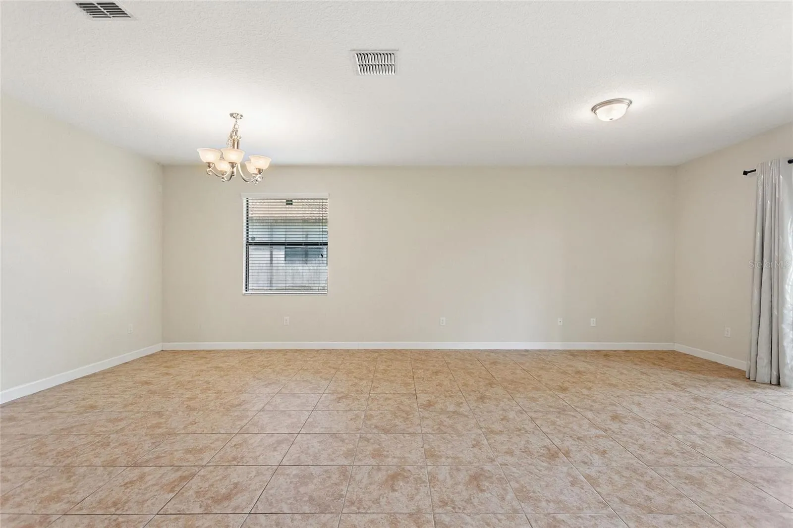 Family room/ Dining room combo.
