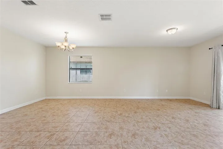 Family room/ Dining room combo.