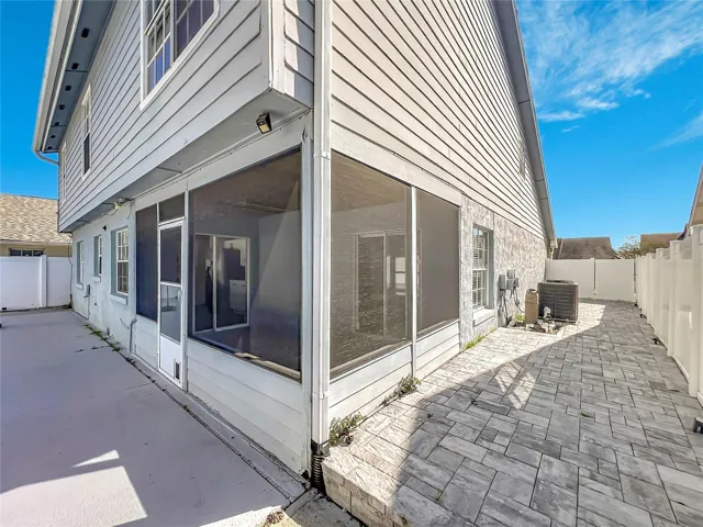Extended patio space