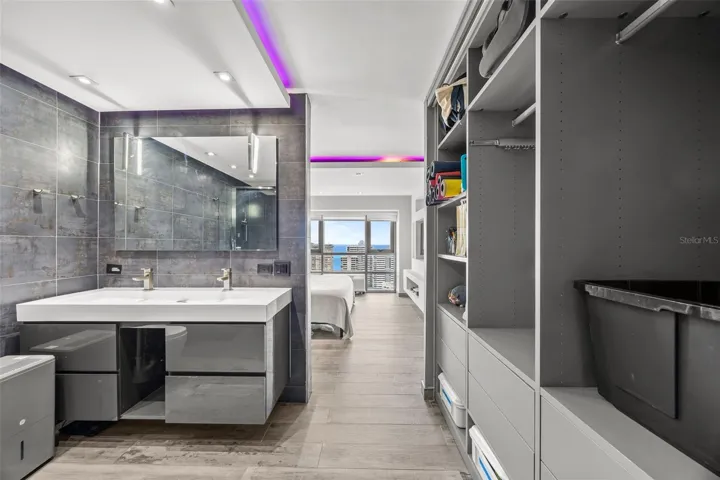 Gallery Plaza 22nd floor, Master Bathroom & Walkin Closet