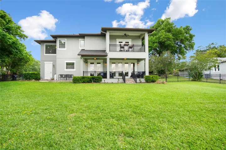Plenty of room to expand into the yard for more outdoor activities.