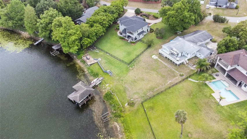 Enjoy the sunrise on your boat dock that was built in 2015.