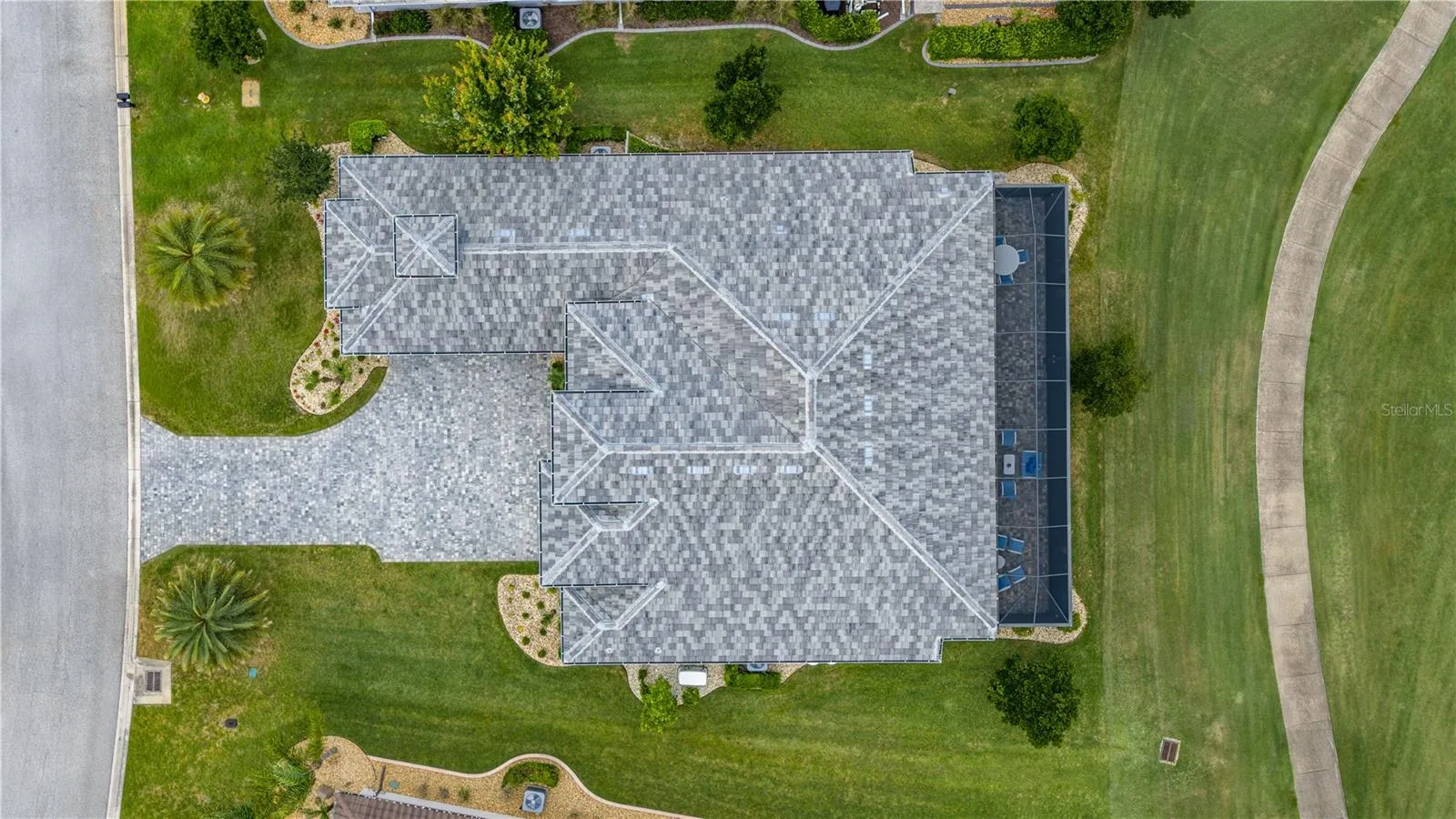 Aerial View of Home