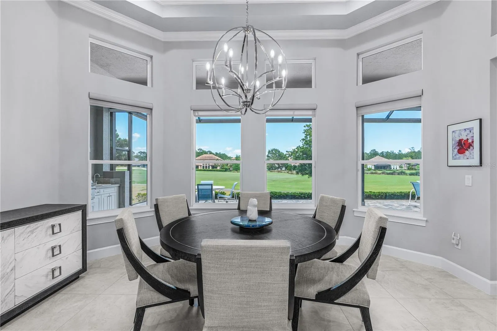 Breakfast Nook Overlooking Golf Course