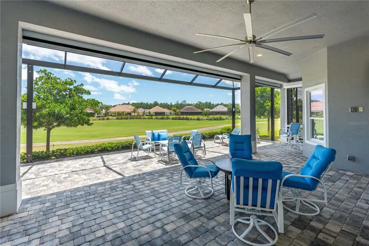 Covered LanaiOverlooking Golf Course