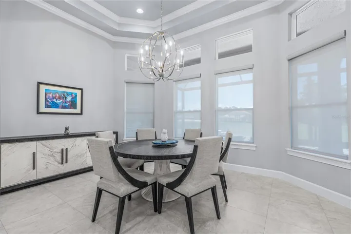 Breakfast Nook Electric Shades