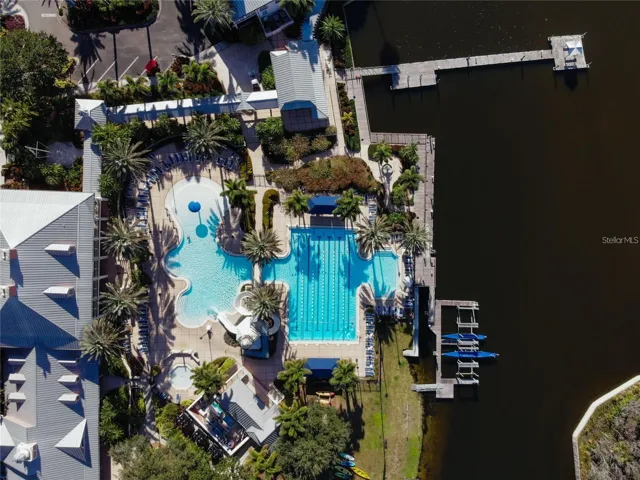 Aerial Community Pool