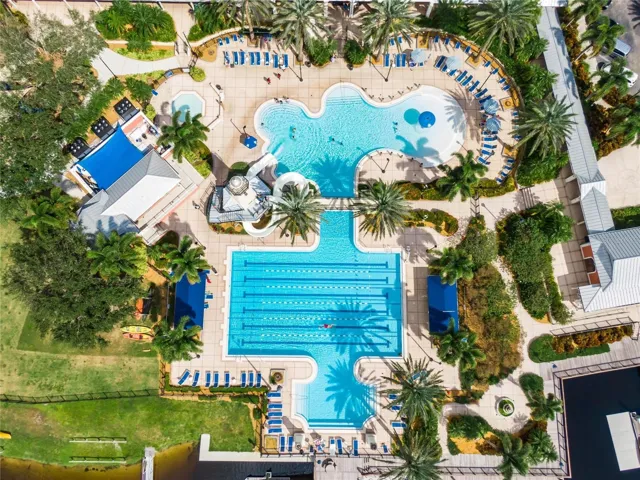 Aerial Community Pool
