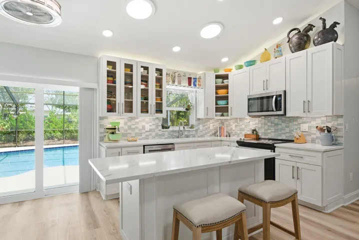 open kitchen