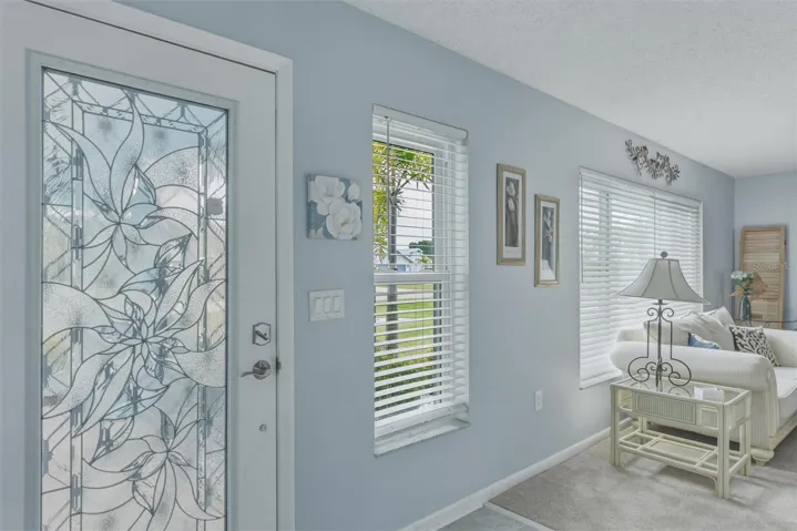 Beautiful front entry door.