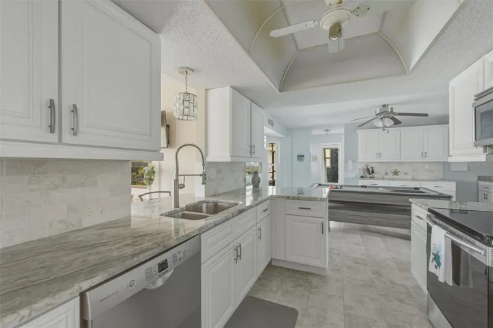 Beautiful cabinets and countertops