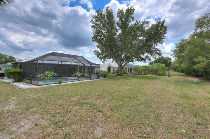 Large Yard backs greenspace for extra privacy