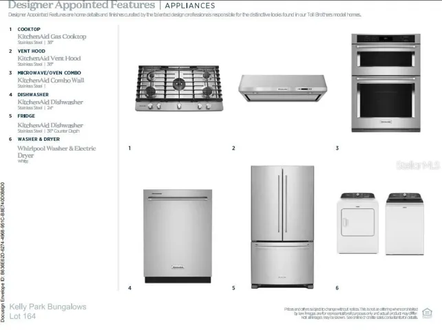Designer-appointed features selected by our team of professional designers