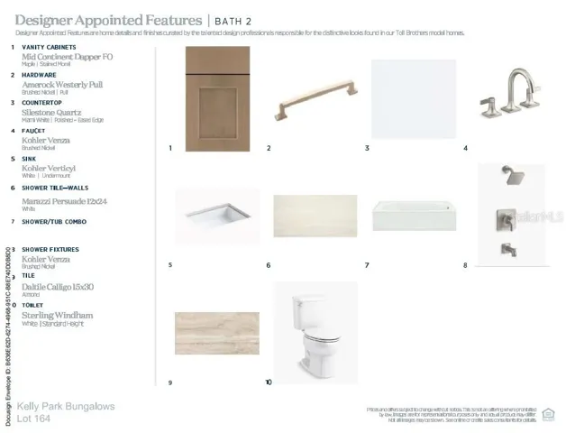 Designer-appointed features selected by our team of professional designers