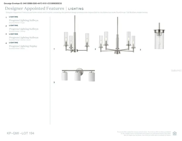 Designer-appointed features selected by our team of professional designers