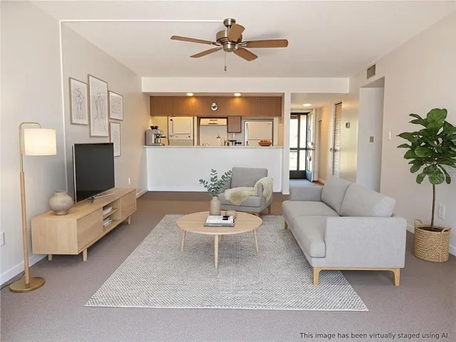 Virtually Staged - Living Room