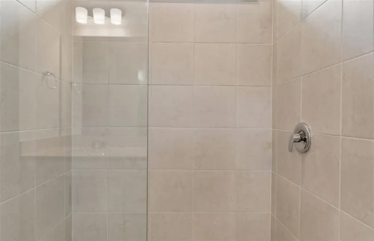 Owner's Walk-in Shower