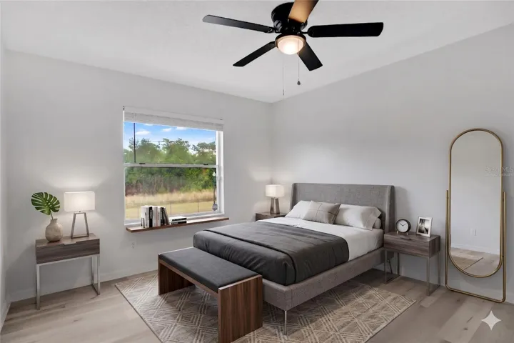Virtually Staged - Primary Bedroom