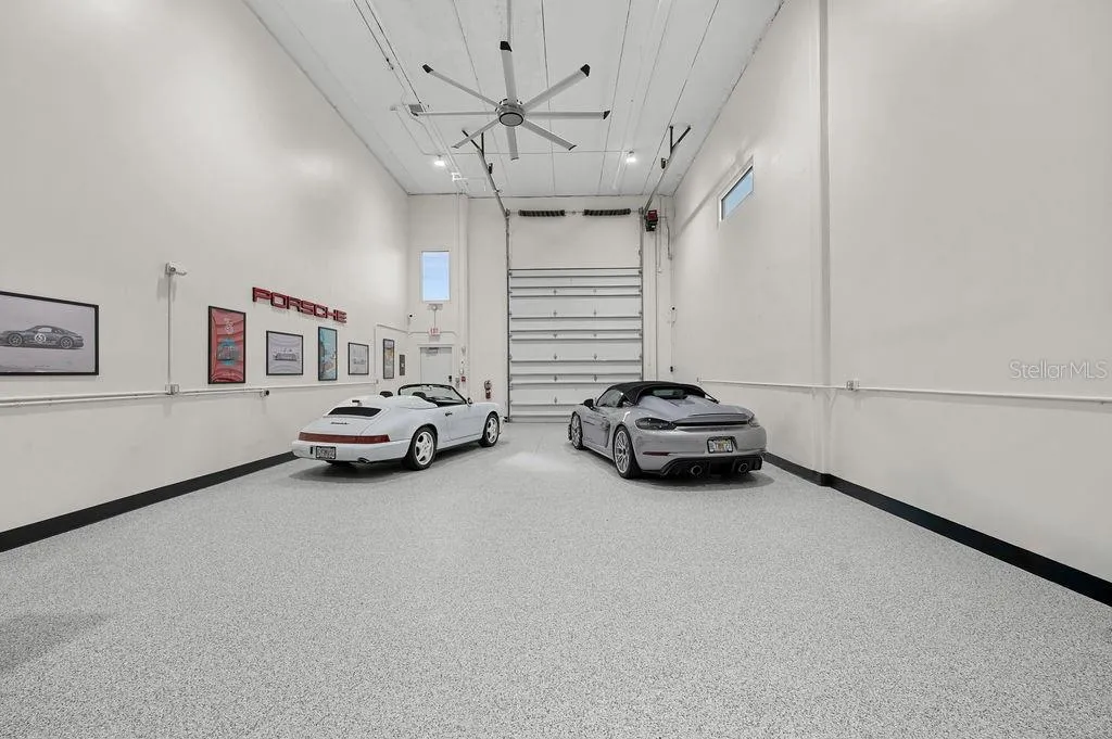 Ample room for 4 cars and tall enough for car lifts