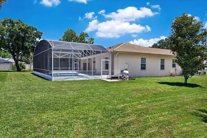 More patio space for additional outdoor entertainment!