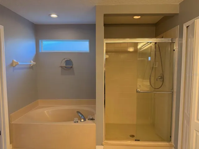 Garden tub and Shower