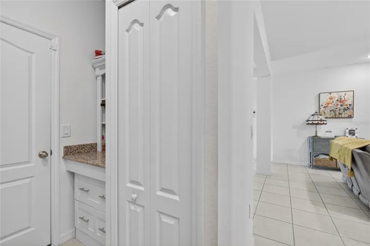 Laundry room storage