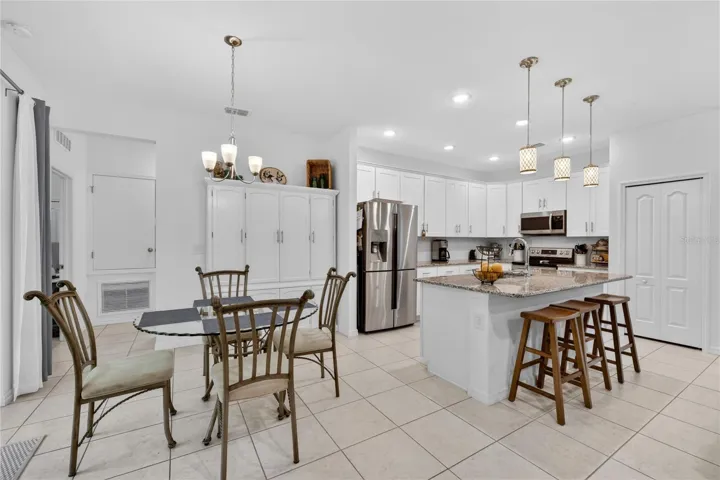 Breakfast nook and Kitchen