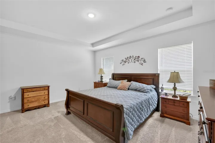 Get a great night sleep in this large Master Bedroom
