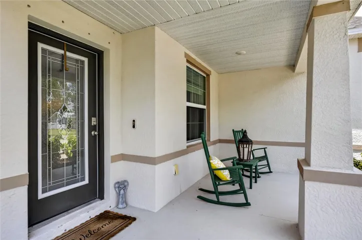 Enjoy your morning coffee on your front porch
