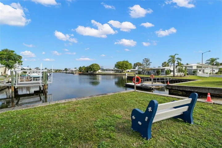 Saltwater canals to Tampa Bay