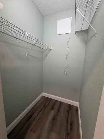 Walk-In Master Closet - there are 2 closets in the master
