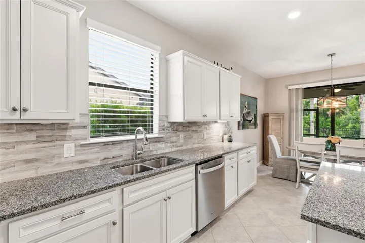 Lots of natural light and even a view over the sink