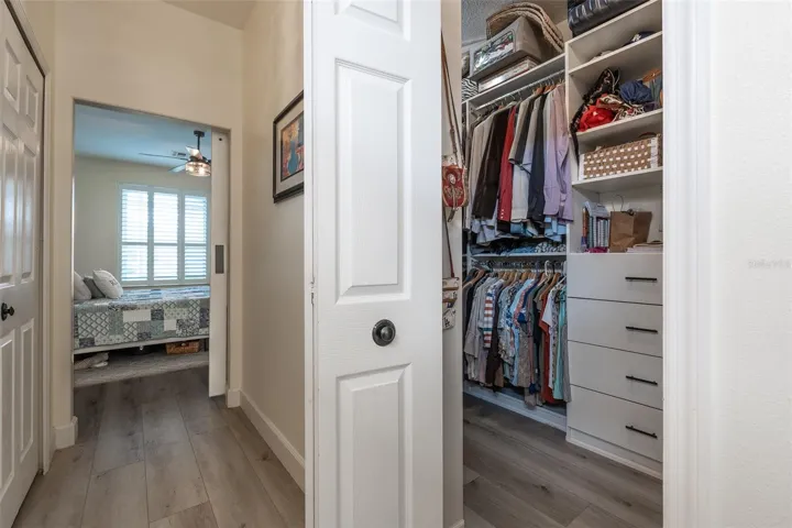 Master Walk-in Closet