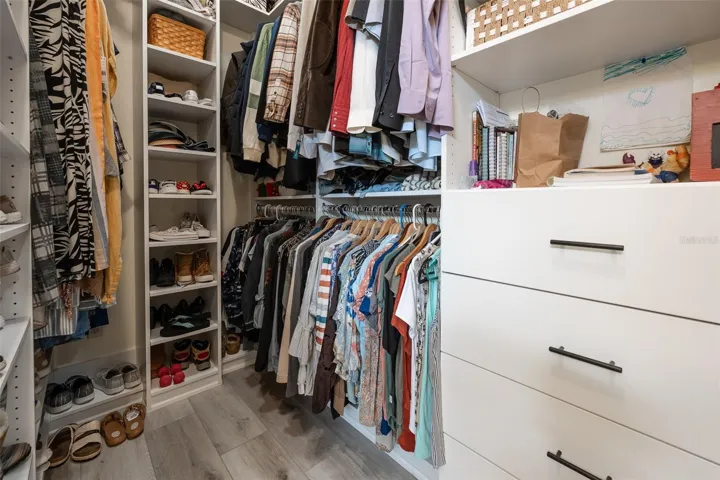 Master Walk-in Closet