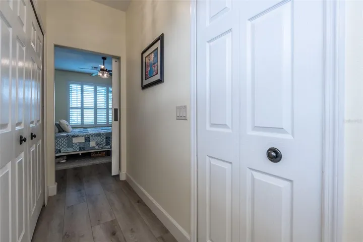 Hall from Bath to Master Bedroom