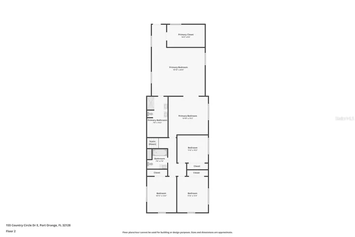 UPPER LEVEL FLOOR PLAN