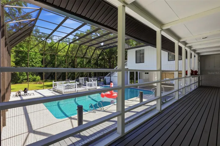 REAR BALCONY TO POOL