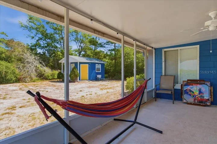 Patio Covered and Screened