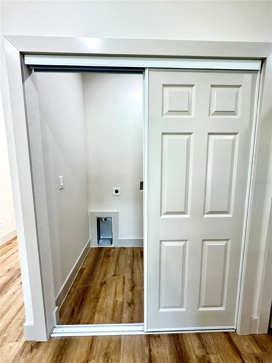 Unit 2 laundry closet