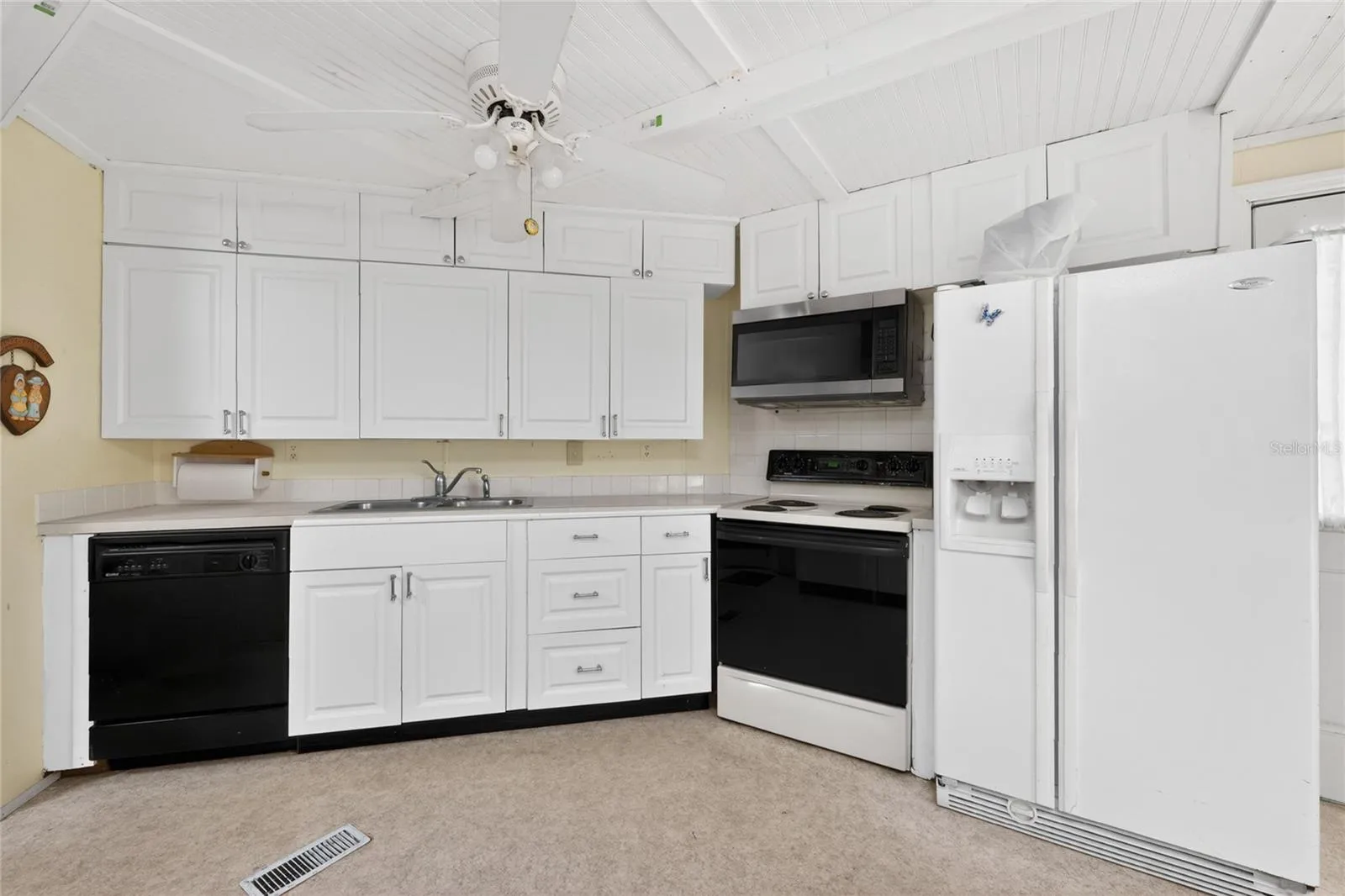 Raised face cabinetry...