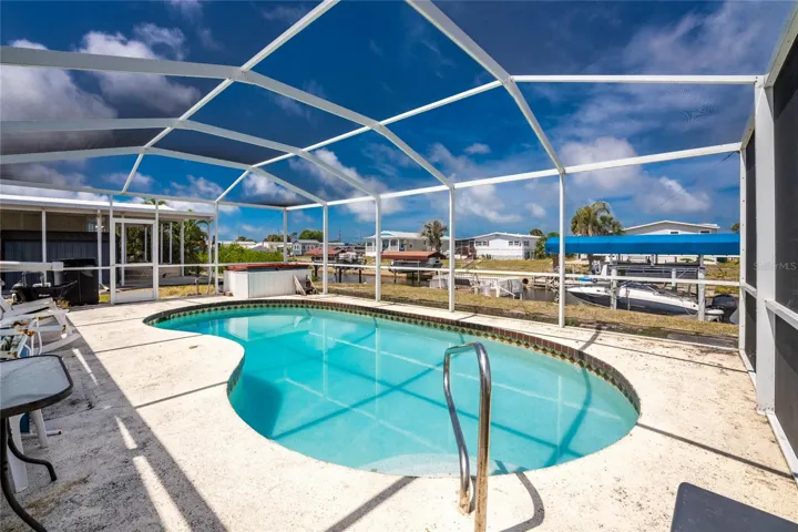 Swim a few laps or just float around, enjoying the sunshine!