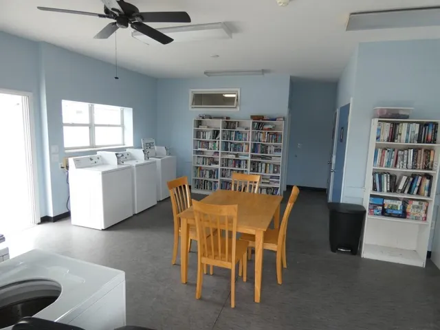 24 Hour Community Shop & Laundry & Bath Rooms & Library