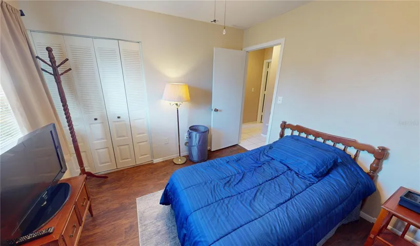 Bedroom 1 with Built in Closet
