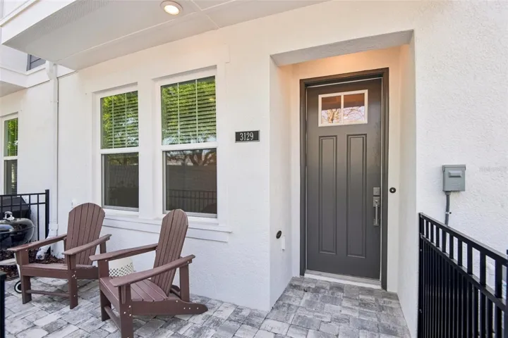 Entry to Town home