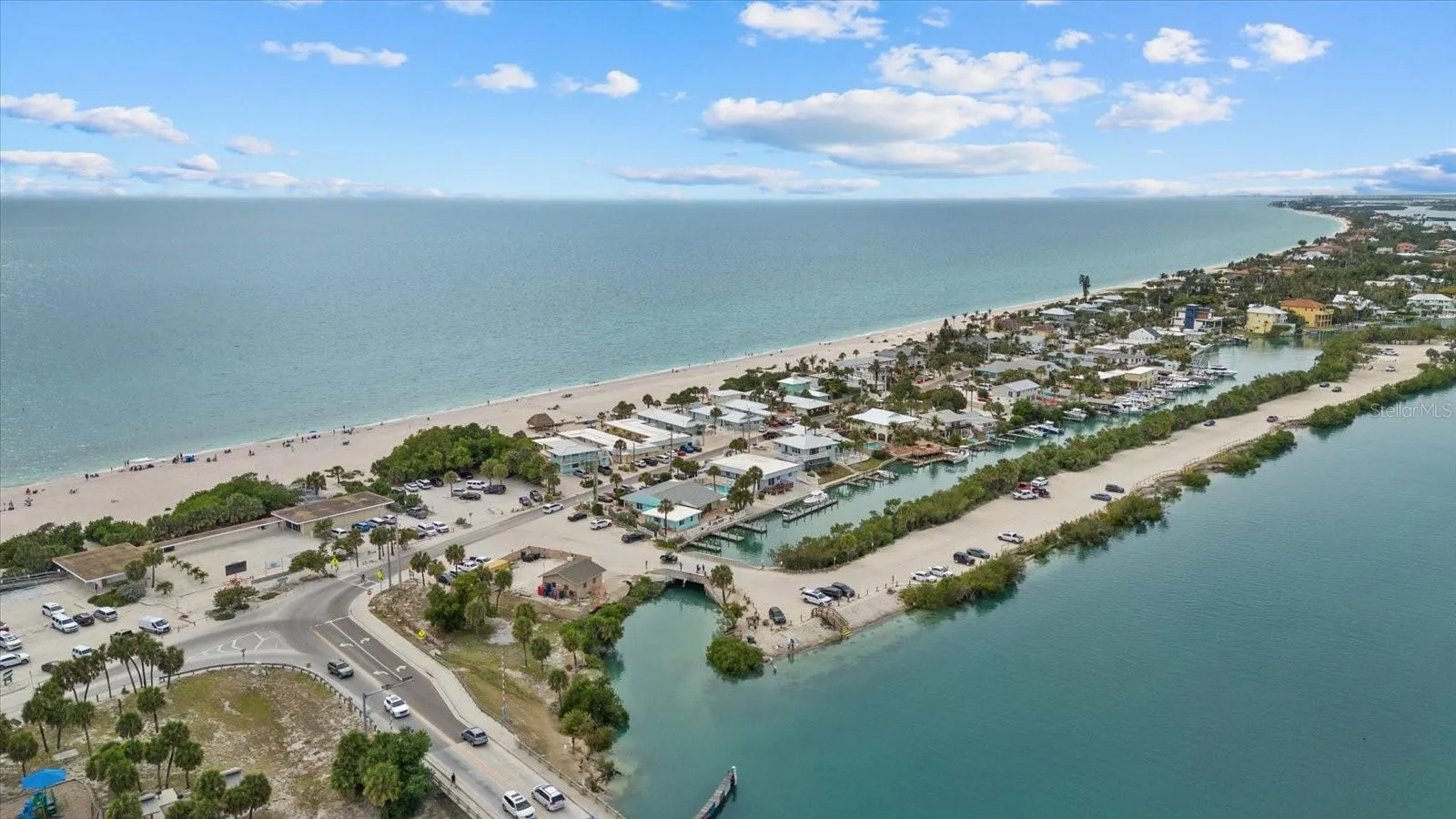 Nokomis beach and the Gulf