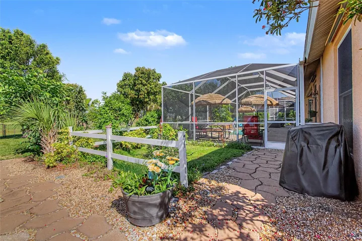 Garden area