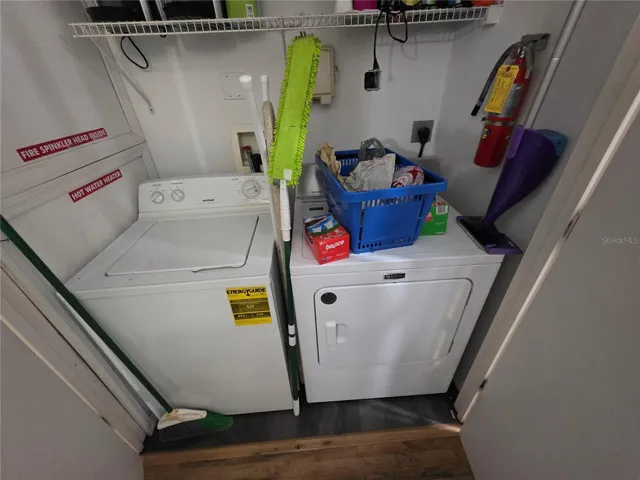 laundry closet