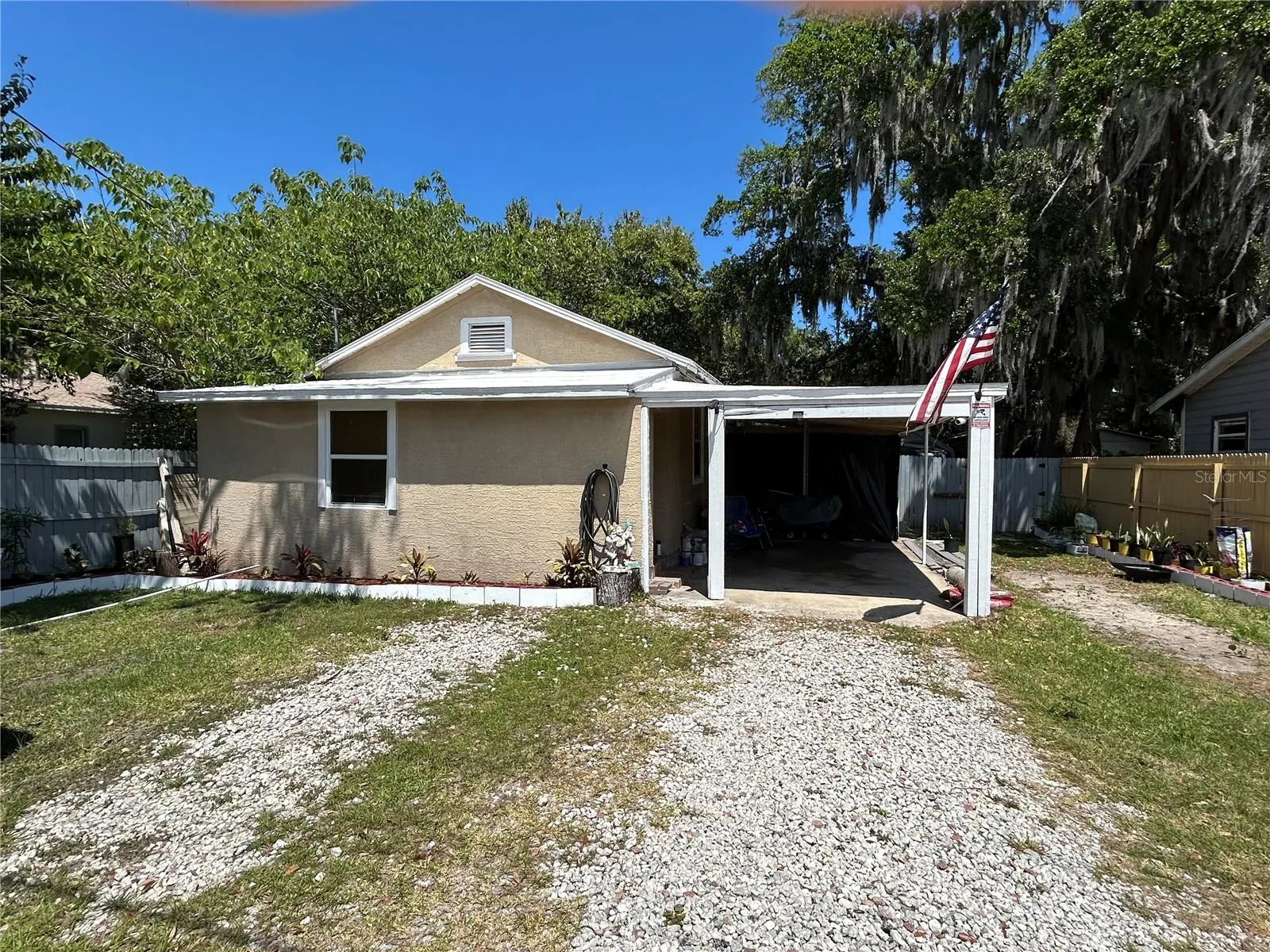 Front of home.